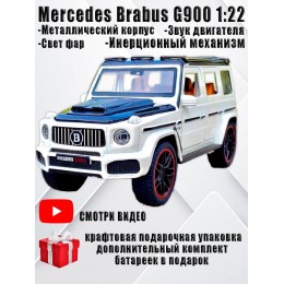 Машинка джип Mercedes-benz Гелик Brabus Брабус AMG 22см