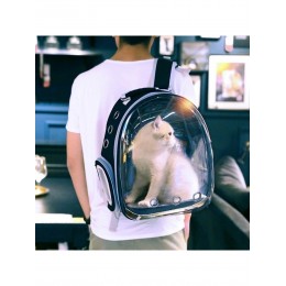 Рюкзак переноска для кошек и собак с панорамным видом/ переноска / переноска с окном/ для животных
